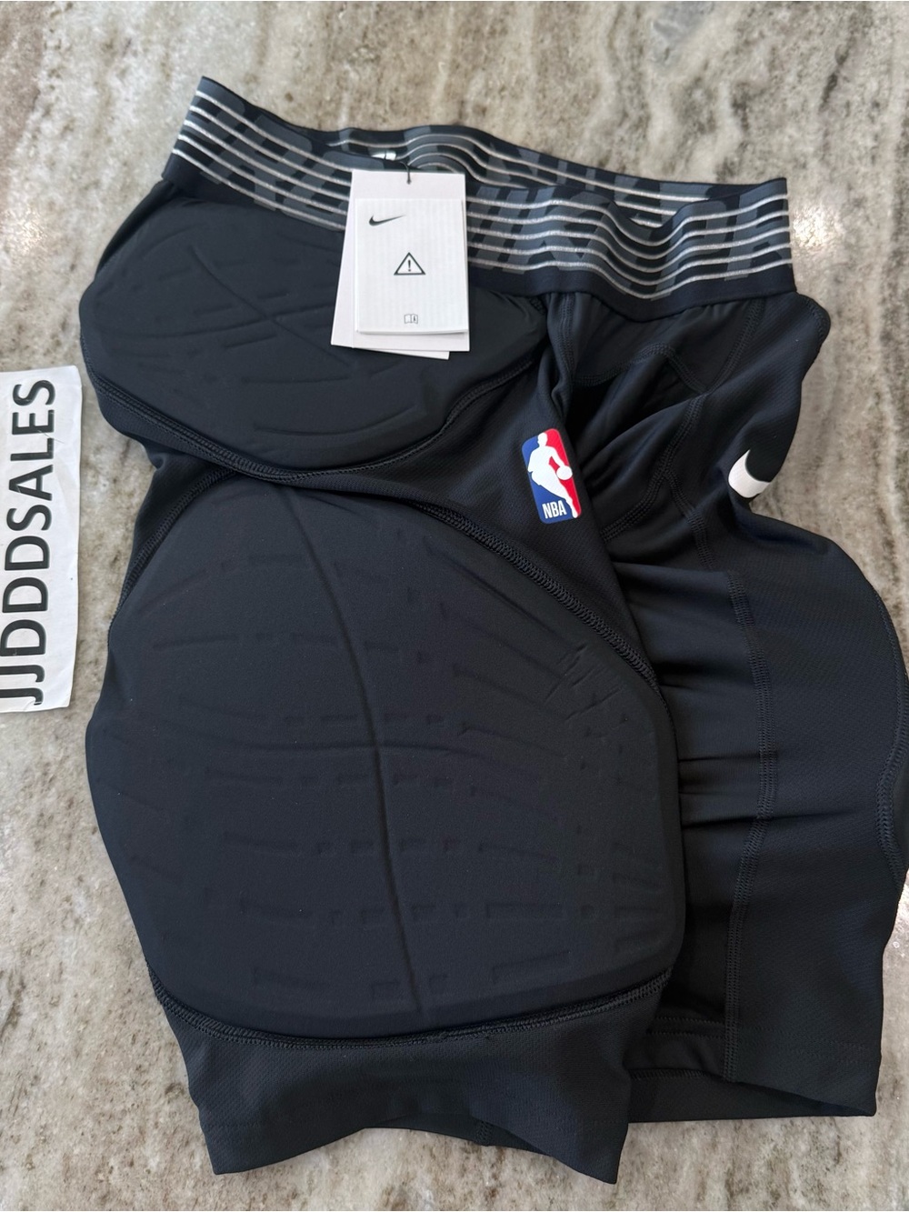 Nike Pro Hyperstrong NBA Padded Compression Shorts Black 881966-010 Men’s XL-T